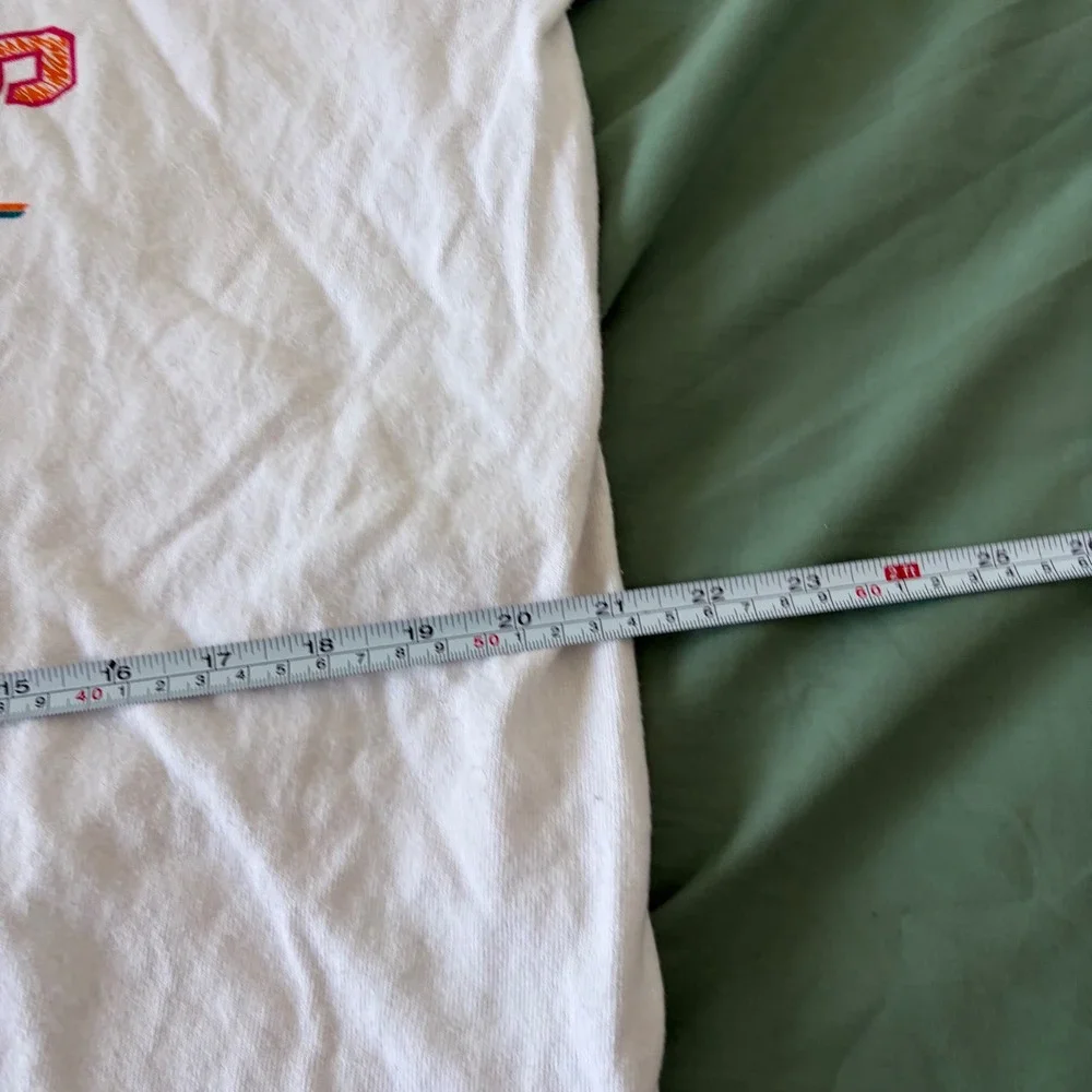 Vintage Champion Mustangs Volleyball T-Shirt White XXL Made in USA - Picture 5 of 6